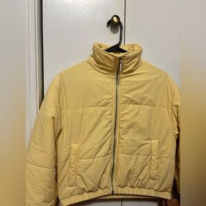 Yellow puffer jacket by reclaimed vintage sold by ASOS